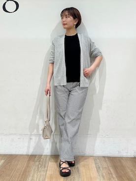 「grove（グローブ）のアイテム」を使った、山さんさん（レディース・154cm）の夏コーディネート