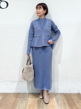 山さんさん(レディース・154cm)の冬コーディネート