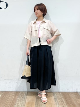山さんさん(レディース・154cm)の夏コーディネート