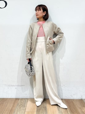 山さんさん(レディース・154cm)の春コーディネート