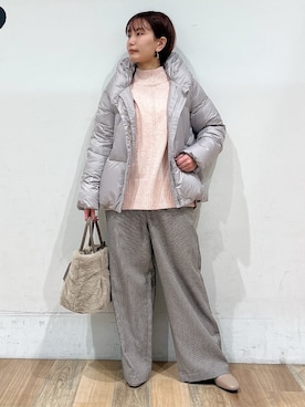 山さんさん(レディース・154cm)の冬コーディネート