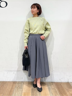 山さんさん(レディース・154cm)の春コーディネート