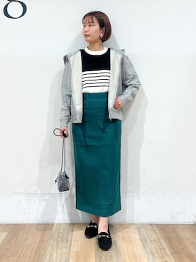 山さんさん(レディース・154cm)の春コーディネート