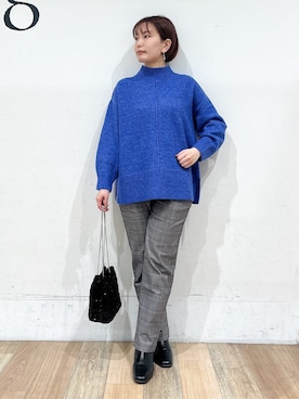 山さんさん（レディース・154cm）の冬コーディネート