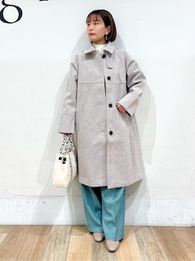 山さんさん(レディース・154cm)の冬コーディネート