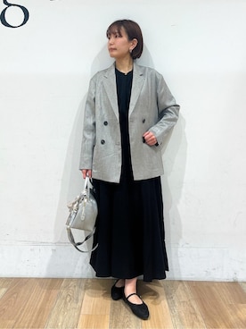 山さんさん(レディース・154cm)の春コーディネート