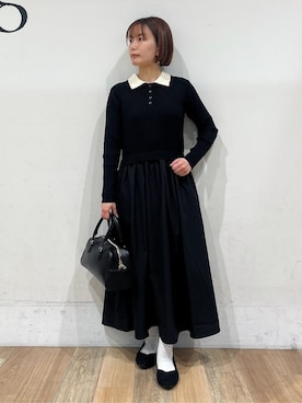 山さんさん(レディース・154cm)の冬コーディネート