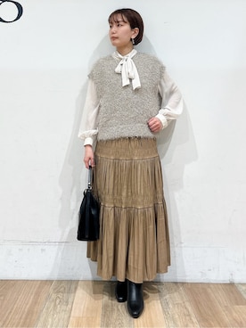 山さんさん(レディース・154cm)の秋コーディネート
