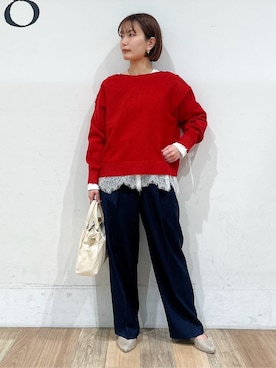山さんさん(レディース・154cm)の春コーディネート