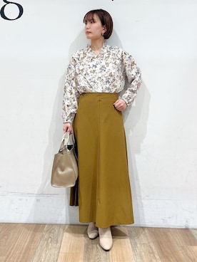 山さんさん(レディース・154cm)の秋コーディネート