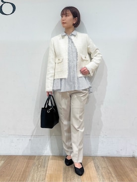 山さんさん(レディース・154cm)の春コーディネート
