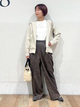 山さんさん(レディース・154cm)の秋コーディネート