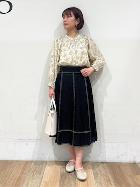 山さんさん（レディース・154cm）の春コーディネート
