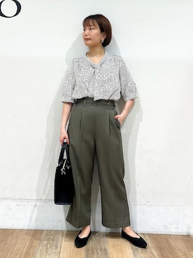 「シンプル・ベーシック」｜山さんさん（レディース・154cm）の秋コーディネート