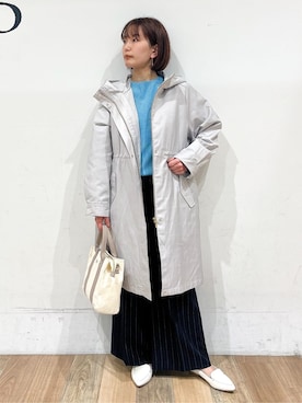 「Lee（リー）のアイテム（バッグ）」を使った、山さんさん（レディース・154cm）の春コーディネート