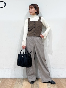 山さんさん(レディース・154cm)の冬コーディネート