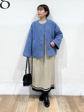 山さんさん（レディース・154cm）の冬コーディネート
