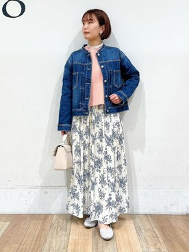 山さんさん(レディース・154cm)の春コーディネート