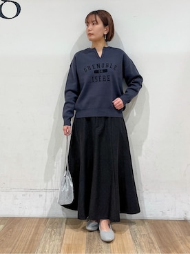 山さんさん（レディース・154cm）の冬コーディネート