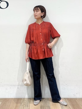 山さんさん(レディース・154cm)の秋コーディネート