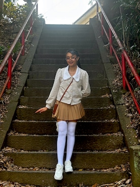 「tutuanna（チュチュアンナ）のアイテム」を使った、sugartl7さん（レディース・160cm）の春コーディネート