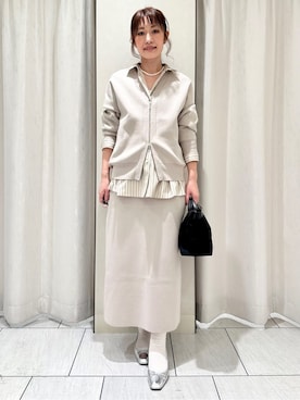 「SOUP（スープ）のアイテム」を使った、komiさん（レディース・164cm）の春コーディネート