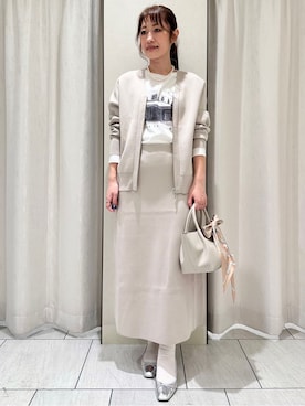 「SOUP（スープ）のアイテム」を使った、komiさん（レディース・164cm）の春コーディネート