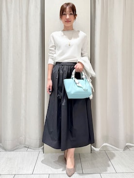 「SOUP（スープ）のアイテム」を使った、komiさん（レディース・164cm）の春コーディネート