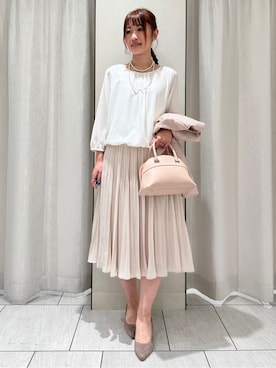 「UNTITLED（アンタイトル）のアイテム（バッグ）」を使った、komiさん（レディース・164cm）の冬コーディネート