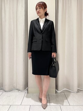 「レディーススーツ」｜komiさん（レディース・164cm）の夏コーディネート