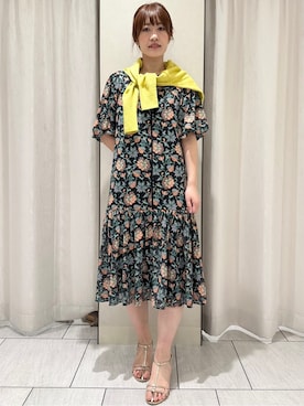 「Sunauna（スーナウーナ）のアイテム」を使った、komiさん（レディース・164cm）の春コーディネート