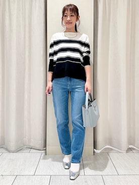 「UNTITLED（アンタイトル）のアイテム（バッグ）」を使った、komiさん（レディース・164cm）の春コーディネート