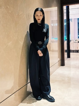 「アイテム（ドレスシューズ）」を使った、さいさん（レディース・158cm）の秋コーディネート