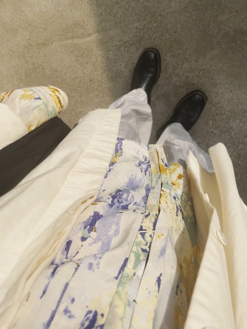 TODAYFUL（トゥデイフル）の「ペイントラフシャツ（シャツ/ブラウス