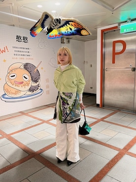 「JEANASIS（ジーナシス）のアイテム（スリッポン）」を使った、wslさん（レディース・154cm）の冬コーディネート