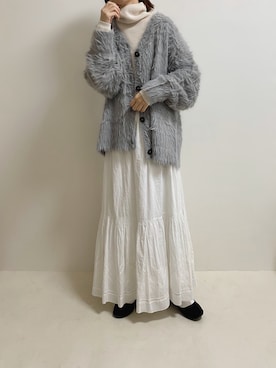 「SVEC（シュベック）のアイテム」を使った、Chocorooさん（レディース・156cm）の冬コーディネート