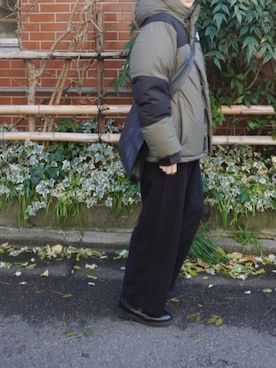 「SLOBE IENA（スローブイエナ）のアイテム（ブーツ）」を使った、Chocorooさん（レディース・156cm）の冬コーディネート
