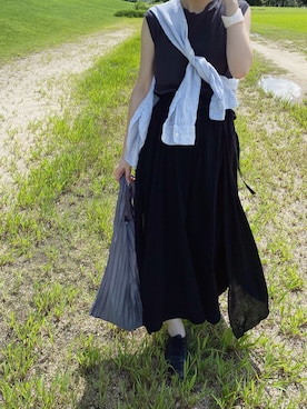 「FORK&SPOON（フォークアンドスプーン）のアイテム（バレエシューズ）」を使った、Chocorooさん（レディース・156cm）の秋コーディネート