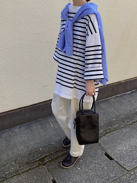 「TIDEWAY（タイドウェイ）のアイテム（シューズ）」を使った、Chocorooさん（レディース・156cm）の秋コーディネート