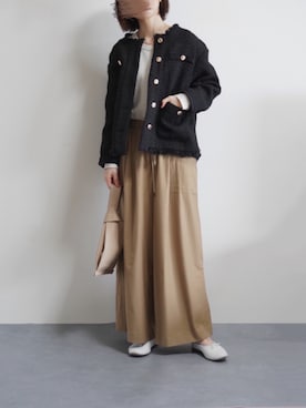 「titivate（ティティベイト）のアイテム」を使った、Chocorooさん（レディース・156cm）の冬コーディネート
