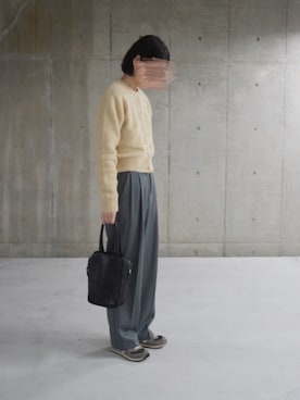 「VIS（ビス）のアイテム」を使った、Chocorooさん（レディース・156cm）の冬コーディネート