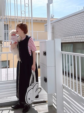 「アイテム（ピアス（両耳用））」を使った、chaco♪さん（レディース・157cm）の秋コーディネート