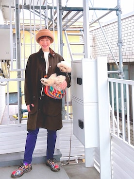 「アイテム（ドレスシューズ）」を使った、chaco♪さん（レディース・157cm）の秋コーディネート