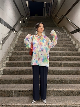 「VACANCY（ヴァカンシー）のアイテム」を使った、maccoさん（レディース・162cm）の秋コーディネート
