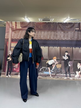 「アイテム（その他シューズ）」を使った、maccoさん（レディース・162cm）の冬コーディネート