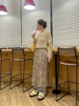 「BEAUTY&YOUTH UNITED ARROWS（ビューティーアンドユースユナイテッドアローズ）のアイテム」を使った、maccoさん（レディース・162cm・40代）の秋コーディネート
