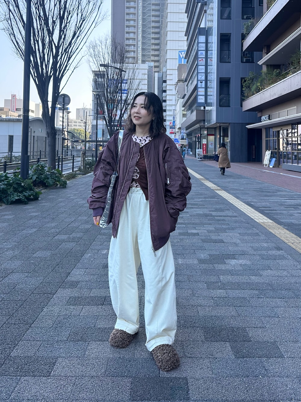 TODAYFUL（トゥデイフル）の「オーバーサイズギャザーMA-1（MA-1