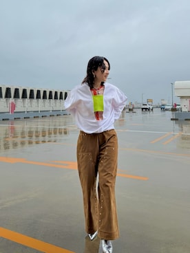 「chuclla（チュクラ）のアイテム」を使った、maccoさん（レディース・162cm）の春コーディネート