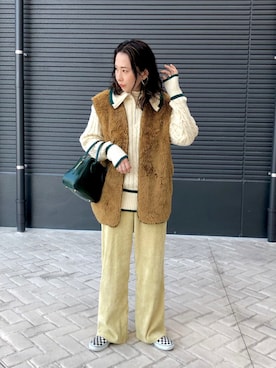 maccoさん（レディース・162cm）の冬コーディネート