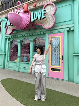 「THE YOn（ザヨン）のアイテム」を使った、maccoさん（レディース・162cm）の夏コーディネート